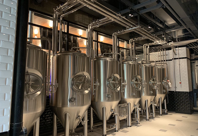 2018年5月 鹅岛百威（莆田）500L精酿啤酒交钥匙工程完成安装 (15)